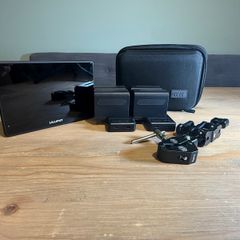 Lilliput HT7S 7inch 2000 Nit Field Monitor Complete Kit 4x NPF970 Batteries SmallRig Adapter & Case