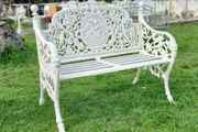 Bench Cast Iron Lady Small H30