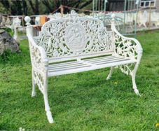 Bench Cast Iron Lady Small H30