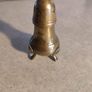 Graceful Vintage Handmade Pepper Pot in BRASS. Image 6