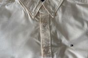 Tommy Hilfiger Cream yellow Oxford Shirt  L