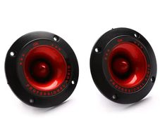 2x Piezoelectric Tweeter 3" Audio Speaker Treble Ceramic Piezo Loudspeaker Replacement PA/DJ Tweeters Home Subwoofer Stage Sound