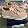 NEW Carl Scarpa Fissato Side Zip Platform Runners / Trainers - Blush Pink Leather - Size 6 / EU39 Image 8