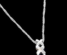 Sterling silver necklace with pendant