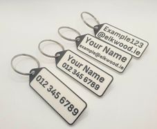 Custom Keychain Name Tags
