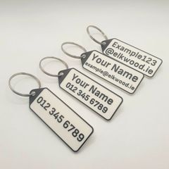 Custom Keychain Name Tags