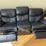 Leather sofas (3 seater and 2 seater) Image 2
