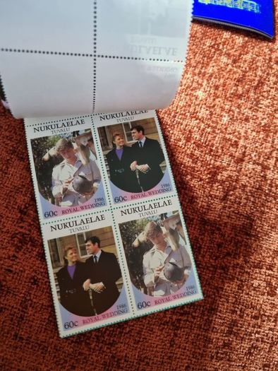 1986 Royal Wedding four booklets