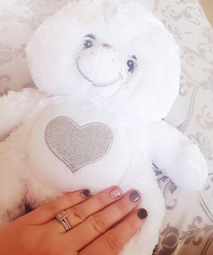 Engagement ring and wedding band