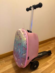 Travel trolley scooter for kids