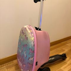 Travel trolley scooter for kids