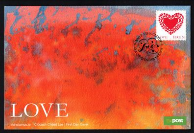 2018 Ireland Love and Marriage Commemorative Stamp An Post First Day Cover (FDC)