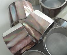 NAPKIN RINGS  - Set of 10 -  Mother of Pearl