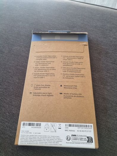 Kindle paperwhite