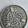 1917 - 1941 UK Threepence Image 5