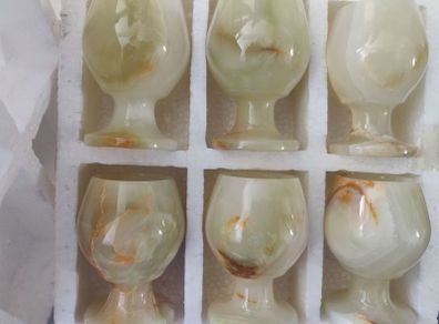 marble egg cups