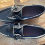 Susst deck shoes size 7, navy, like new Image 3
