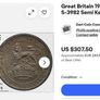 1903 Rare Year Silver Edward VII Shilling Image 3
