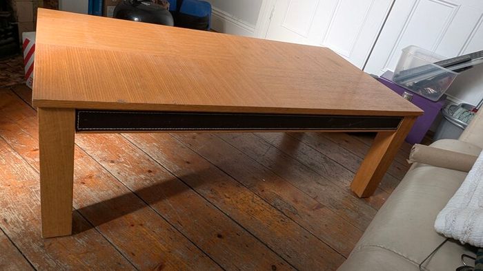 Sturdy coffee table
