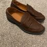 Women's Brown Penny Loafers Image 2
