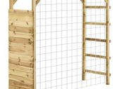 Cimbing Frame with Football Goal 170x60x170 cm Impregnated Pinewood