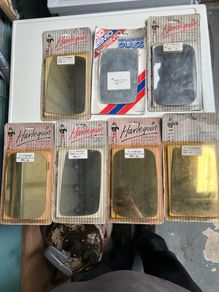 Old car door mirror glasses