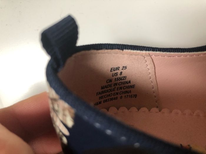 H&M girls beautiful shoes