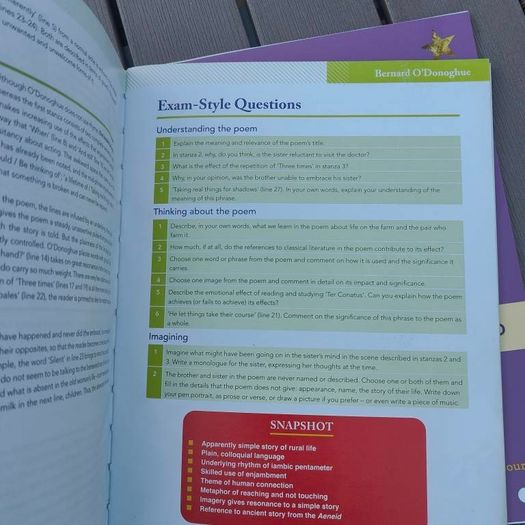 Discovery  New Poetry for 2024  Higher and Ordinary Level Textbook and Student Portfolio Set