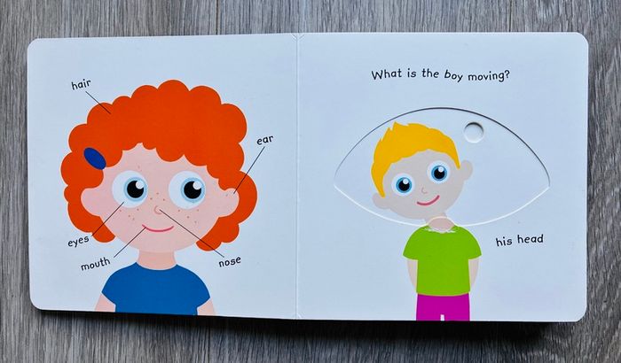 Play and Learn: My Body Interactive Board Book (18+ Months)