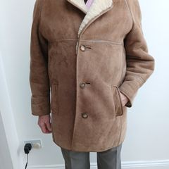 mens sheepskin coat