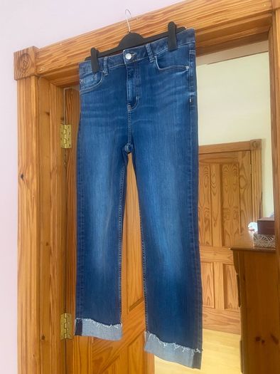M&S Harper Cigarette Supersoft Jeans  UK 14 Short