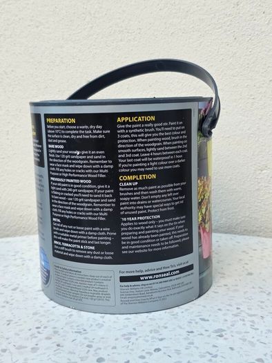 Paint - Ralston, Farrow & Ball, Osmo & Ronseal - New & Part Used