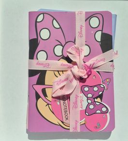 3 x A6 Mickey Mouse notebooks