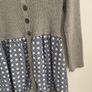 cardigan Bnwot small Benetton cardigan with satin peplum Image 8