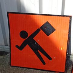 Old Road Signs