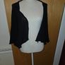 Heather Finn cashmere black cardigan uk 8-12 Image 7