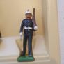 Vintage - Britains Metal Models Set 7201 - Hand Painted - Royal Marine Colour Party - Boxed Image 8