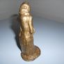 Antique Led "Old Man Figurine("4.5"tall)painted inGold Paint(Approx Early 1900's) Image 3