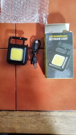 new keychain light.  rechargeable