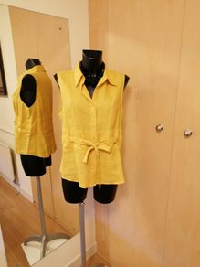 Women's Shirt Linen. Reduced Nwot Size 14
