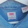 Levi mens jeans style short sleeve shirt light blue Medium size Image 3