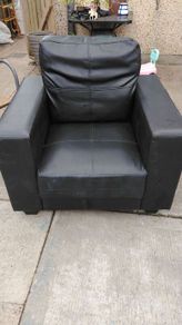 two comfortable armchairs