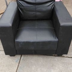 two comfortable armchairs