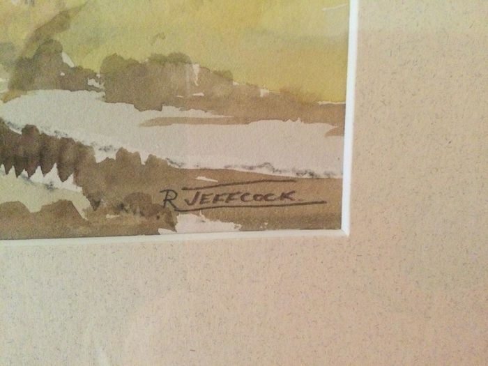 Art- Vintage Watercolour ( R. Jeffcock)