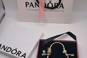 Genuine pandora charm bracelet