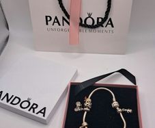 Genuine pandora charm bracelet