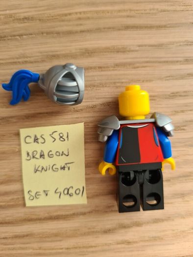 lego cas581 dragon knight, set 40601