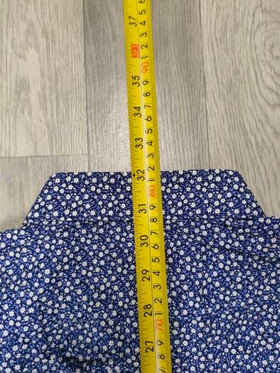 Tommy Hilfiger Floral Patterned Shirt Men's Large Tailored Fit