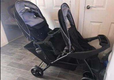 Twin pram