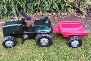 Kids Pedal Tractor+trailer